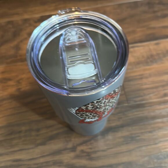 Girlie girl Originals baseballin’ Insulated Travel Mug - Picture 2 of 5